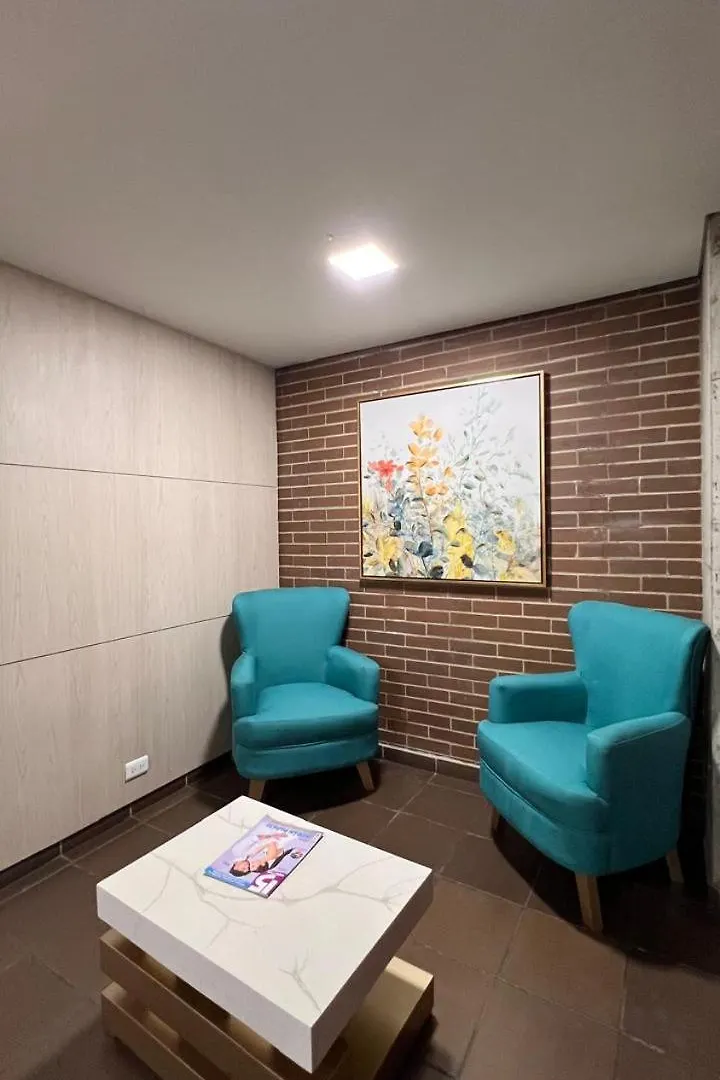 Apartmán Comodo Doble Altura Normandia Bogotá Kolumbie